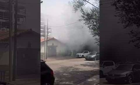 Se incendió una casa en el barrio San José - 0223 Diario digital de Mar del Plata (Comunicado de prensa) (Registro)