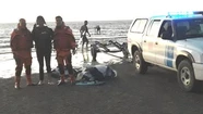 Prefectura rescató a un kitesurfista que no podía regresar a la costa