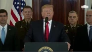 Trump: "Nuestras fuerzas militares están preparadas para todo"