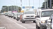 Más de 1700 automovilistas por hora llegan a Mar del Plata y la Costa