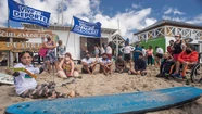 Arrancaron en Mar Chiquita las clases de la primera escuela de surf adaptado del país