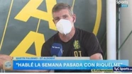 Palermo: "Lo llamé a Riquelme para pedirle jugadores a préstamo"