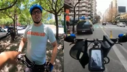 ¿Héroe o villano?: quién es el "Bicibandido", el ciclista youtuber que se filma chocando autos