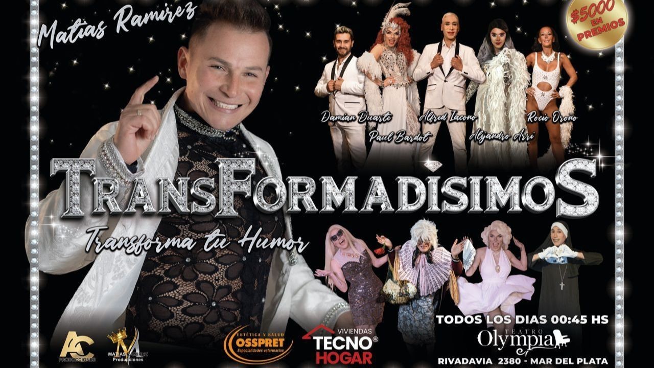 Transformadísimos", un show de humor y música para toda la familia en el  teatro Olympia | 0223