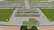 Así será el memorial que recreará el Cementerio de Darwin en Mar del Plata