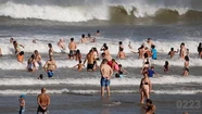 Arde Mar del Plata: la temperatura no baja de los 32º