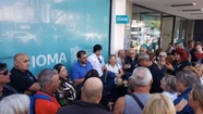 Tras hechos de violencia, la sede de Ioma en Mar del Plata permanecerá cerrada este jueves. Foto: 0223.