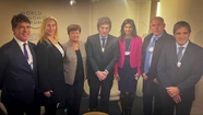 Milei se reunió en Davos con la titular del FMI, Kristalina Georgieva