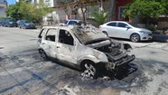 Mañana de incendios en Mar del Plata: dos autos fueron consumidos por el fuego