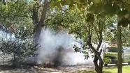 Vecinos de López de Gomara denuncian quema de pastizales: "Un día se nos va a incendiar la casa"