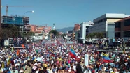 Otro día de manifestaciones a favor y en contra de Maduro