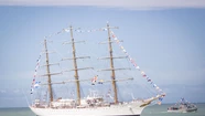 Unas 20 mil personas visitaron la Fragata Libertad en su paso por Mar del Plata