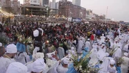 La ceremonia de la Mae Iemanjá reunió a 14 mil personas