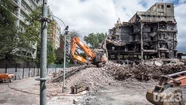 La demolición de Torres y Liva quedó seleccionada en un "mundial"