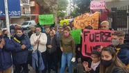Familiares y amigos de Lucas Bastida se movilizaron a Tribunales: "No es un violador"
