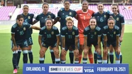 Brasil goleó a Argentina en el debut de la She Believes Cup