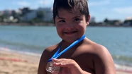 Un chico marplatense consigue ser el nadador más joven en completar los 1500 metros en aguas abiertas