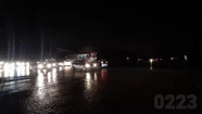 La tormenta dejó sin luz a 10 barrios de Mar del Plata