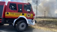 Incendio forestal en Villa Gesell puso en riesgo un hipermercado