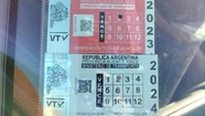 Conducía por Santa Clara del Mar con una oblea de VTV apócrifa