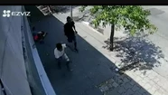 Video: un nene de 3 años mordió al ladrón que quería robarle el celular a su mamá