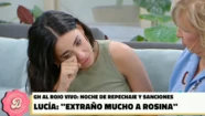Lucía Maidana no pudo contener sus emociones al recordar a Rosina Beltrán