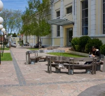 Montenegro elogió el padrinazgo de una importante empresa en la Plaza del Agua. Foto ilustrativa: 0223. 