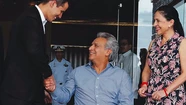 Guaidó recibió el apoyo de Lenin Moreno y anunció su regreso a Venezuela