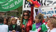 Flor de la V, una de las líderes de la marcha del 8M en Mar del Plata
