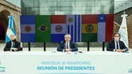 Video: tenso cruce entre Alberto Fernández y Lacalle Pou por el Mercosur