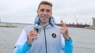 Ivo Cassini se coronó campeón sudamericano de aguas abiertas
