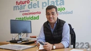 Adrián Cónsoli respaldó el desembarco de Uber en Mar del Plata. 