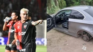 Preocupación por Brian Fernández: encontraron su auto destruido y no se sabe nada del paradero del jugador
