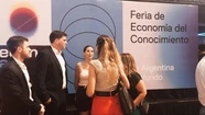 Juan Manuel Cheppi, durante la reciente feria del conocimiento. 