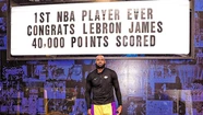 LeBron James sigue batiendo sus propios récords 