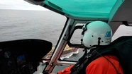 Prefectura Naval: rescatistas realizaron una aeroevacuación de emergencia