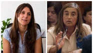Inés Arrondo y Claudia Rodríguez, dos de las ausentes entre las deportistas a homenajear. Ambas fueron funcionarias de gobiernos que hoy están en la oposición.