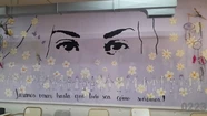 Inauguraron el mural en homenaje a Lucía Pérez en la Facultad de Psicología