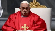 Para cuidar su salud, el Papa Francisco no presidió el Vía Crucis.