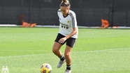 Marina Delgado, en una nueva gira de la Selección