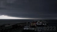 La llegada del mal tiempo se precipitó en Mar del Plata. Foto ilustrativa: archivo 0223.