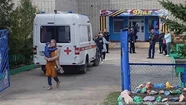 Dos niños y una maestra, el saldo de un tiroteo en un jardín de infantes ruso.