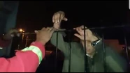 Video: entró a robar, se incrustó la reja en una mano y sus gritos de dolor lo delataron