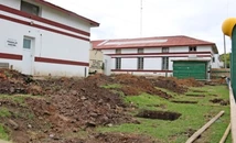 Obra público-privada en Madariaga: edifican una nueva sala de oncología en el hospital