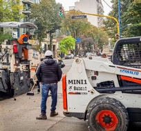 Tasa vial: el Municipio comenzó a utilizar lo recaudado en obras de repavimentación