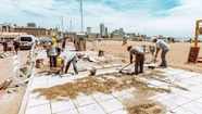 Renovación del frente costero: el Municipio continúa con las obras en el Skatepark y el Paseo Dávila