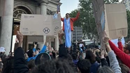 Argentinos defienden la educación pública en Barcelona: mirá los videos