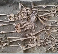 Encontraron restos de 10 personas en una fosa común en Granada