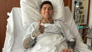 Enzo Fernández habló tras la operación: "Voy a volver más fuerte que nunca"