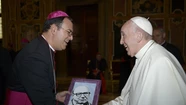 Mestre con Francisco: “Percibí al Papa con un estado de salud óptimo”